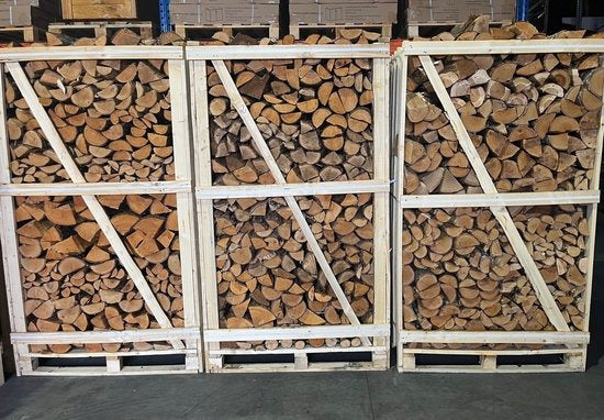 Bois de chauffage sec 1,8 m³ – Chêne, Aulne, Bouleau
