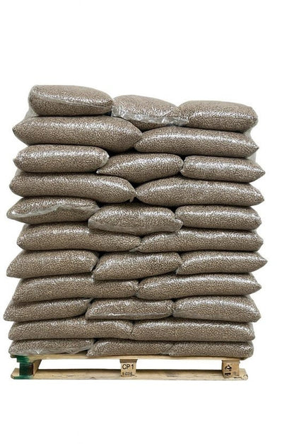 BravePellets BULK – 990 kg (55 sacs) – Granulés de bois premium 100 % naturels