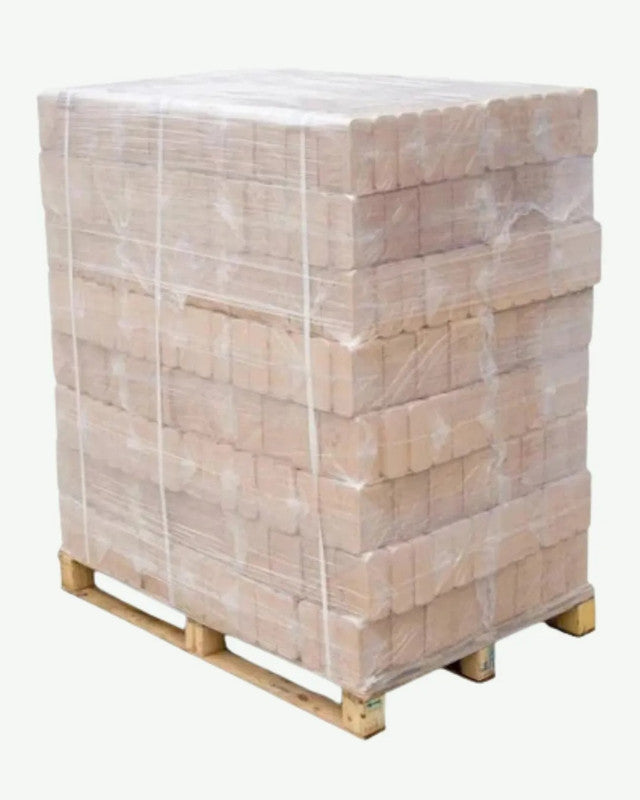 Briquettes RUF en bois compressé – Palette 960 kg (96 paquets)